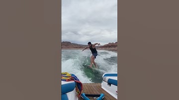 How to shuv it wakesurfing