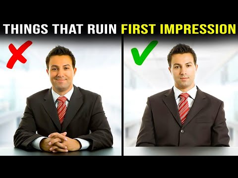 18 Things That Destroy A First Impression