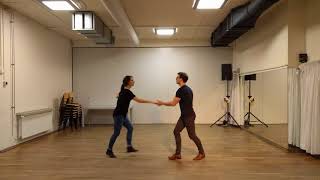 Level B west - week 8 - swingout routine