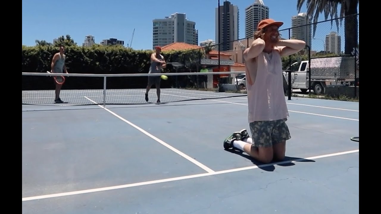 Tennis With Tomic! (Winner Get Free Hit At Loser)