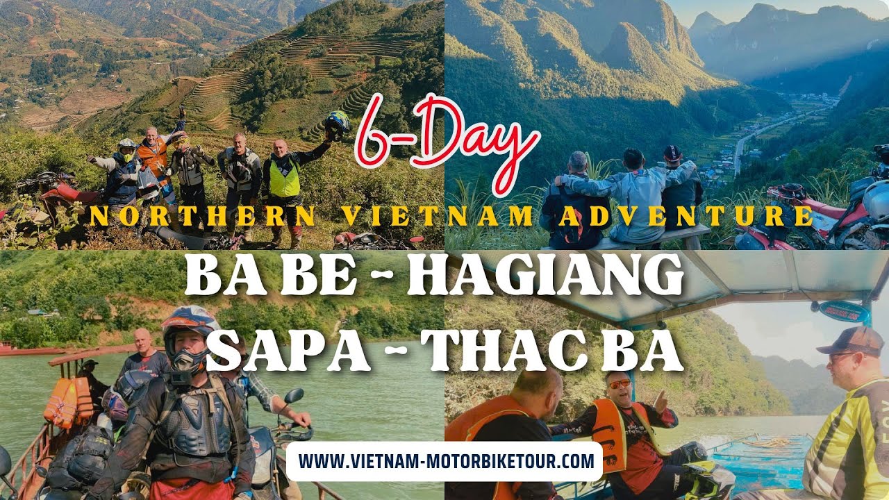 6-Day Extreme North Vietnam Offroad Motorcycle Adventure Through Ha Giang, Dong Van, Sapa & Ba Be - Official Tour Video