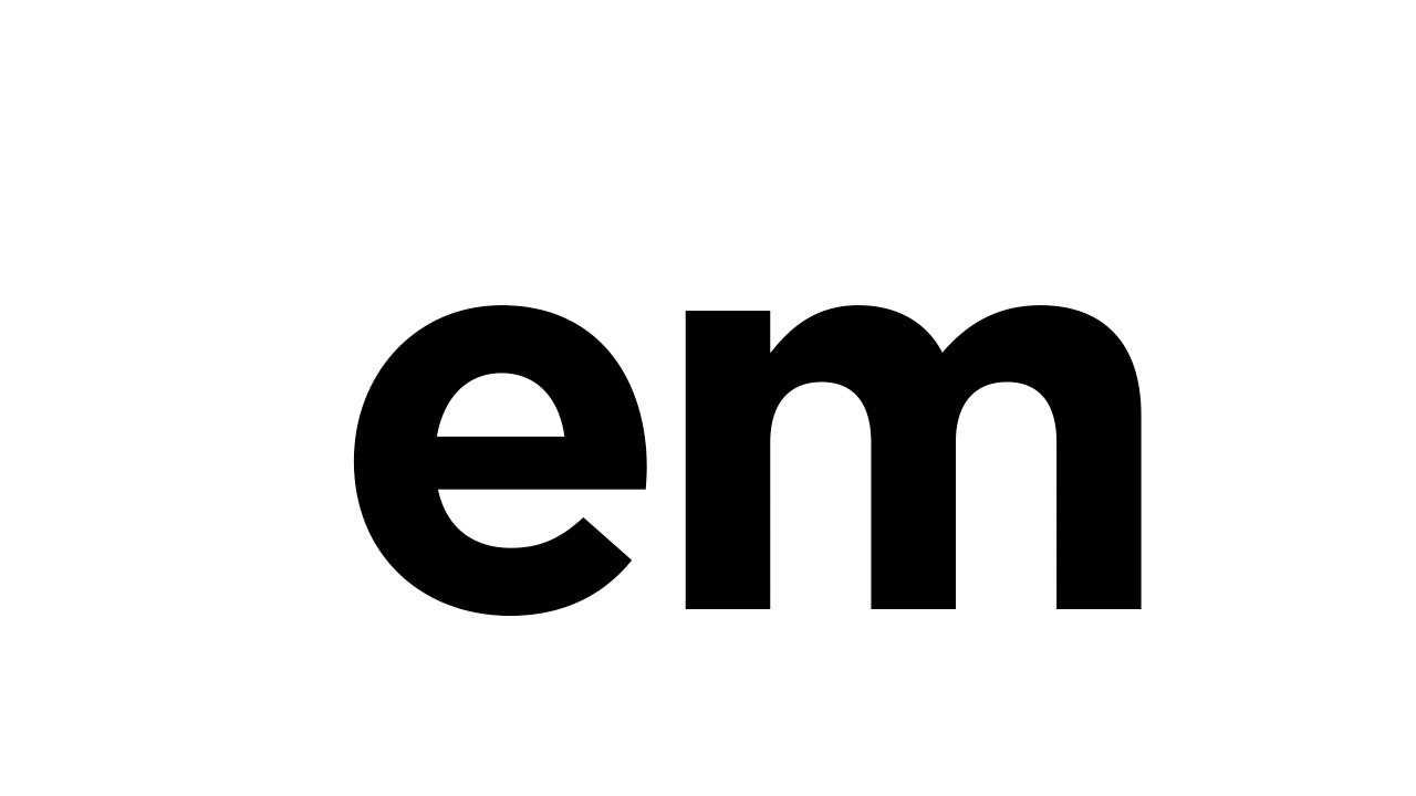 Word Family em words YouTube