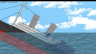 Sinking P.M Oasis in Floating Sandbox