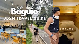 3D2N Travel Guide in BAGUIO CITY🍃: Total Expenses, Hotels❄️, Cafes☕️ | Jett Alejo screenshot 2