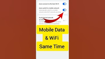 How to Use Mobile Data & WiFi at the Same Time | Samsung & Android Trick 2025 🔥
