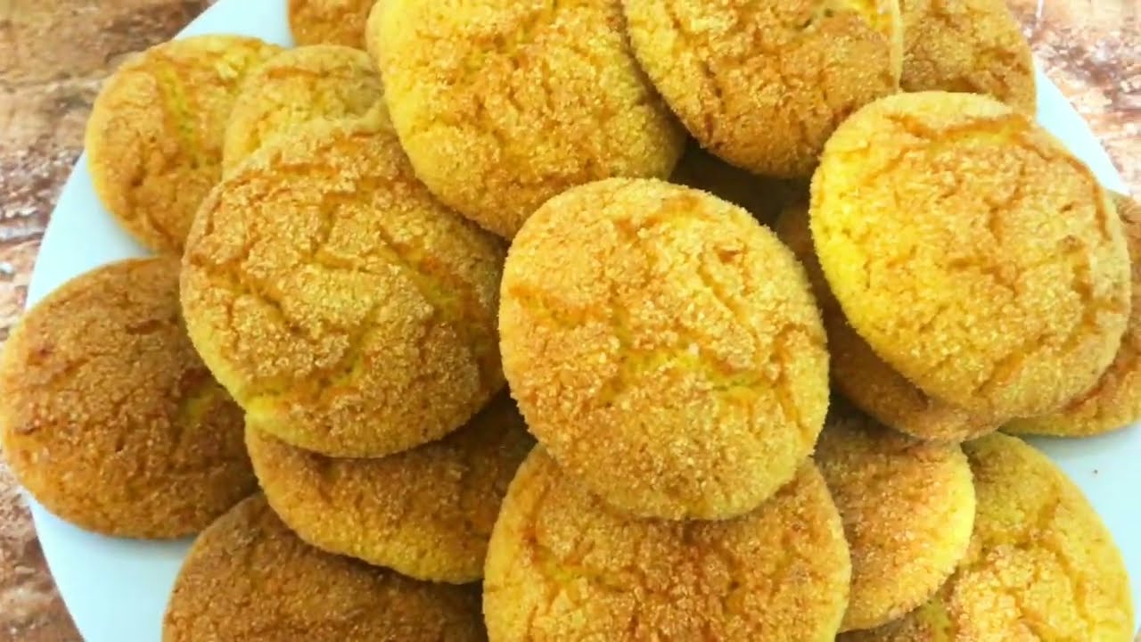 غريبة السميدة والليمون اكثر من رائعة وسريعة التحضير