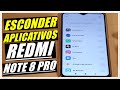 Como Ocultar (Esconder) Aplicativos No Celular Xiaomi Redmi Note 8 PRO