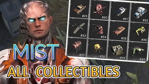 MIST - RPG Horror Idle Action - Finding All 40 Collectibles Items Gameplay