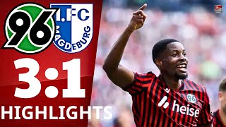 Hannover 96 vs. FC Magdeburg | 3:1 | Highlights | 2. Bundesliga, Matchday 3 2025/26