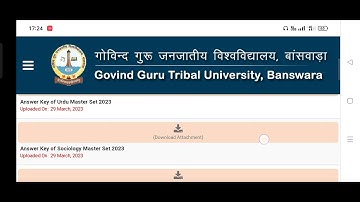 SET EXAM 2023 Official Answer Key जारी || SET EXAM 2023 Official Answer Key ||