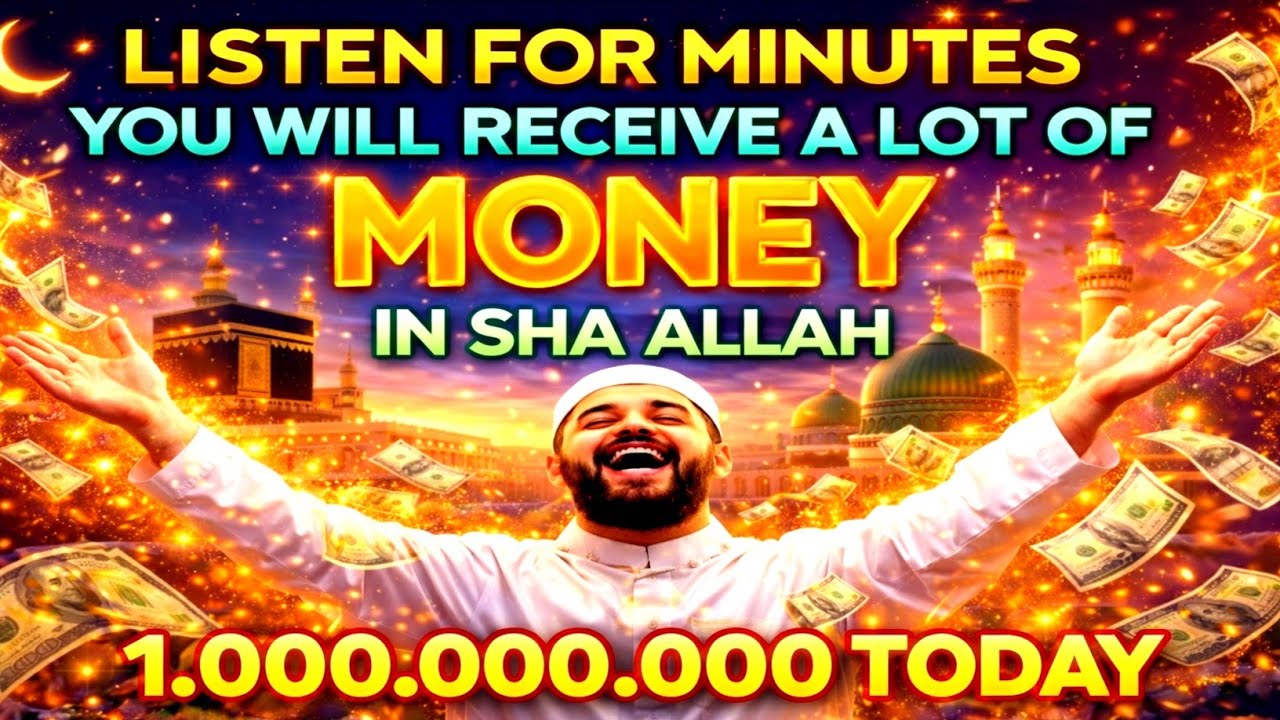 AFTER 2 MINUTES YOU WILL RECEIVE A LOT OF MONEY – DUA FOR RIZQ AND WEALTH – DUA FOR RIZQ IMMEDIATELY