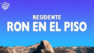 Residente - Ron En El Piso (Letra/Lyrics)