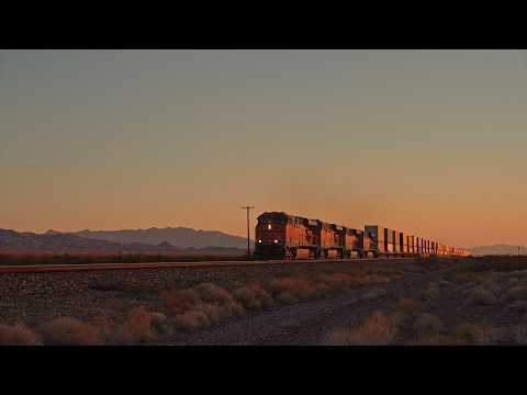 BNSF at Goffs on the Needles Sub