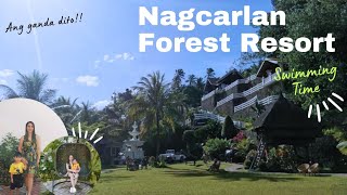 Grabe napakaganda dito! NAGCARLAN FOREST RESORT Swimming Time | Mommy Annejay