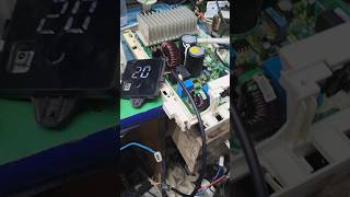 V2 model voltas ac pcb repair || E6 error code problem voltas ac pcb #shorts