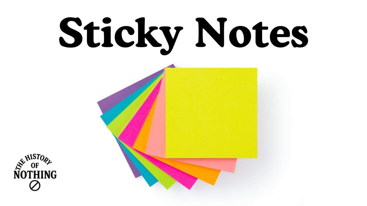 The History of Sticky Notes (An Accidental Invention) - YouTube