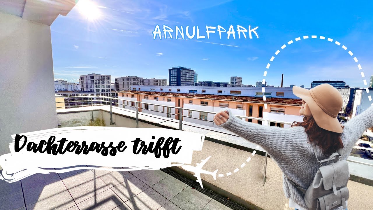 Oh mein Gott!!! 2,5 Zi. Dachterrasse trifft Arnulfpark!