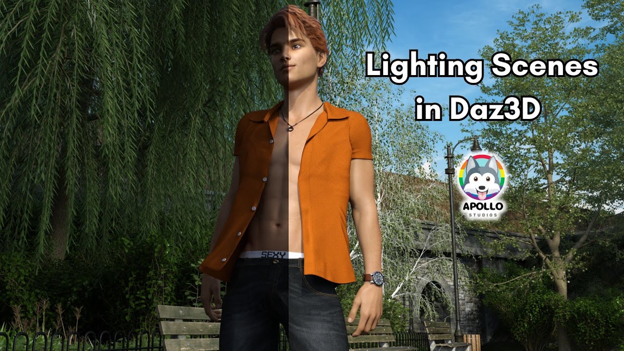 Lighting Guide Daz3D - YouTube