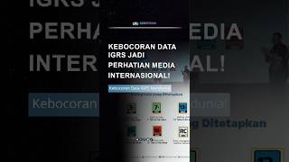 Kebocoran data IGRS jadi perhatian gamer internasional! #shorts #trending #igrs #komdigi