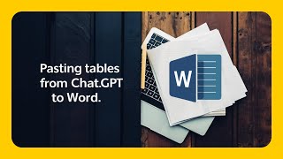 Paste tables from chatgpt to word easily for free, with Writage and Dillinger.io