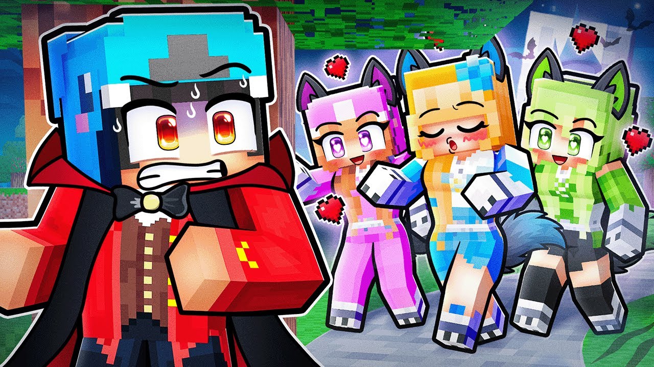 Omz Vampire LOVE CURSE in Minecraft!