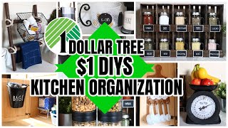 DOLLAR TREE KITCHENS ORGANIZATION DIYS $1 PROJECTS THAT WILL BLOW YOUR MIND