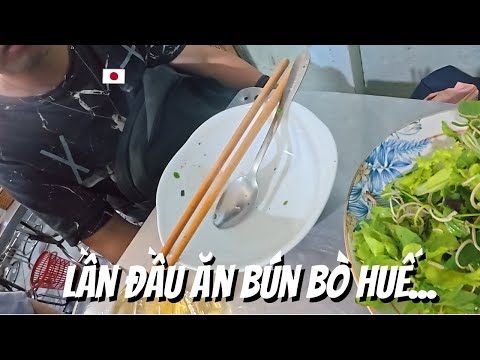 Cho bạn người Nhật Bún Bò Huế lần đầu và cái kết