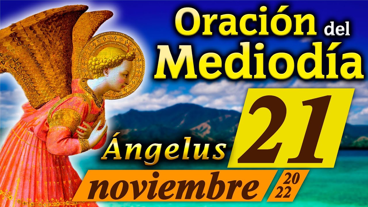 ORACIÓN del Mediodía de Hoy 21 de NOVIEMBRE | Recemos el Ángelus con