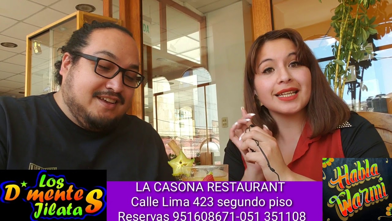 HABLA WARMI, muchas gracias "LA CASONA RESTAURANT" pasamos un grato momento.