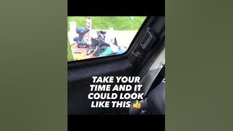 Carpeting VW t5 t6 - sliding door window