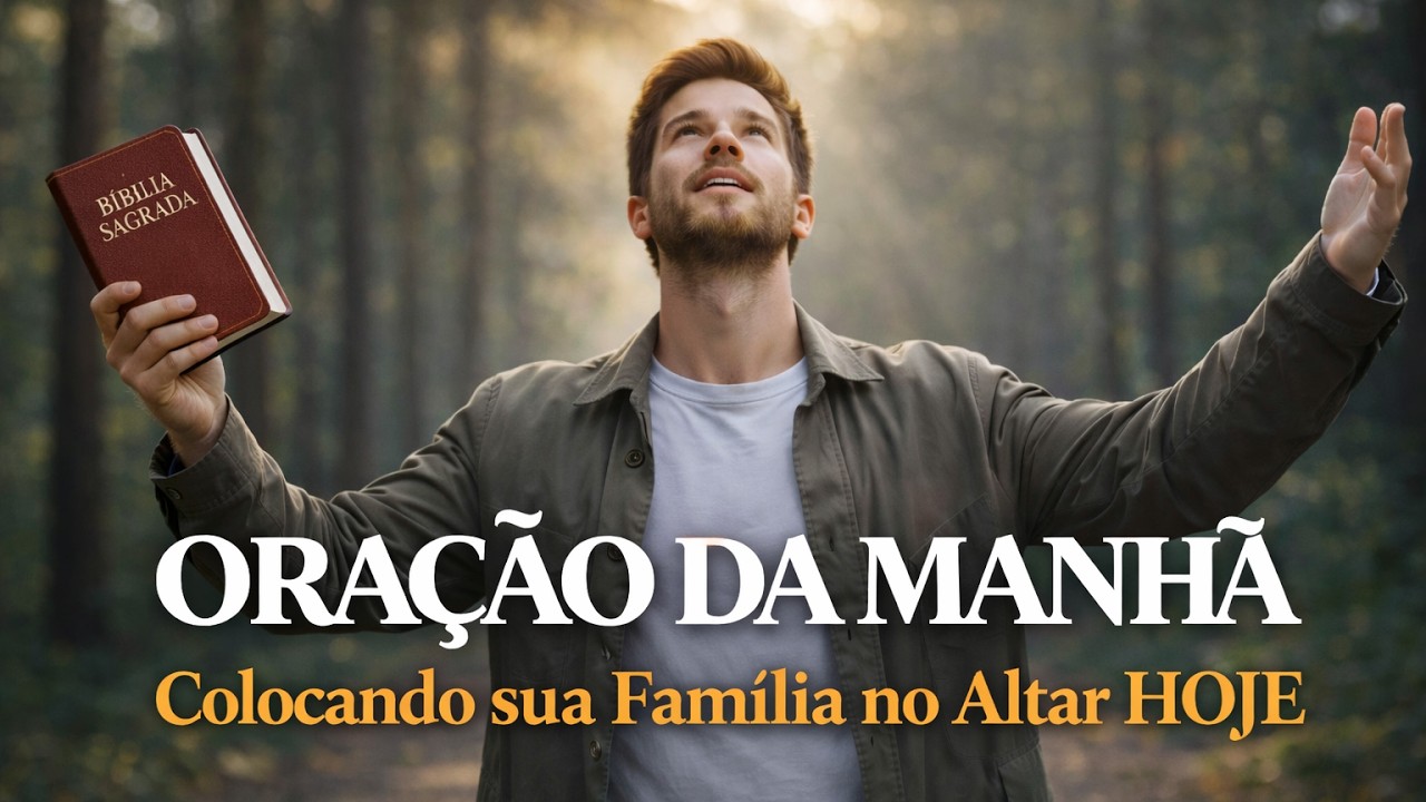 ORAÇÃO DA MANHÃ PODEROSA | Consagrando Sua Família a Deus HOJE