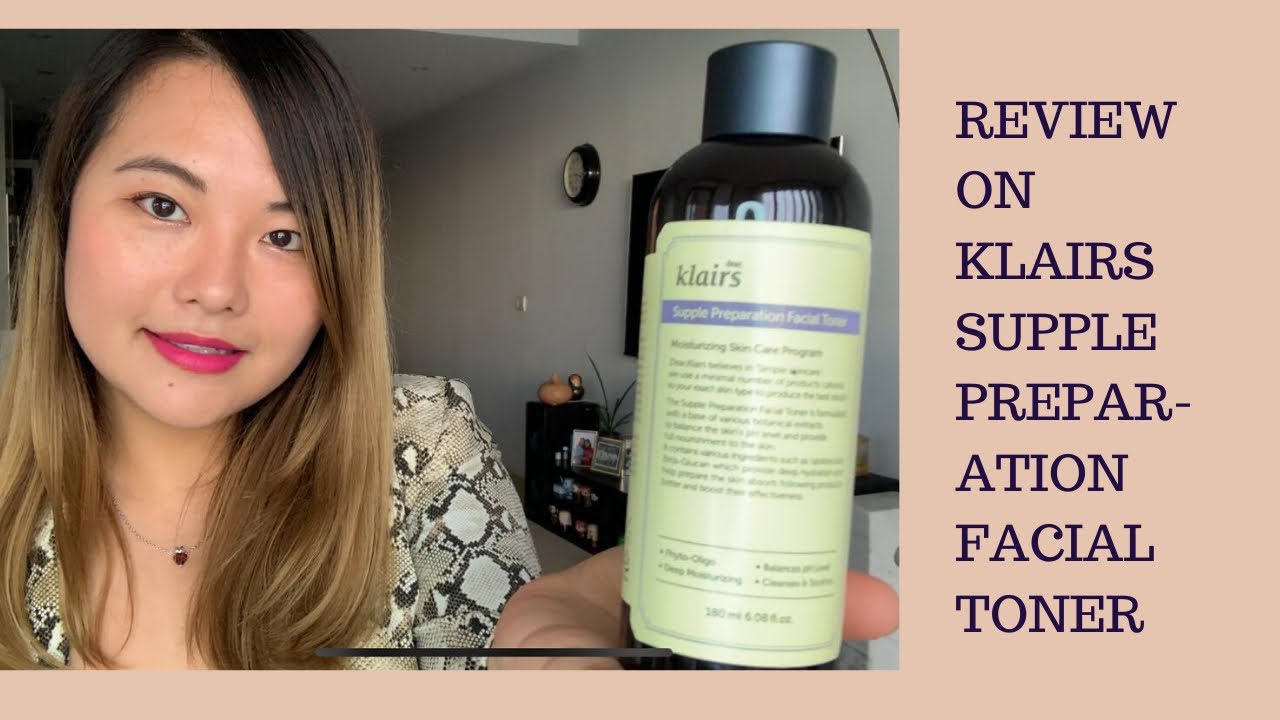 klair supple preparation toner review