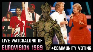 Live Watchalong of Eurovision 1989