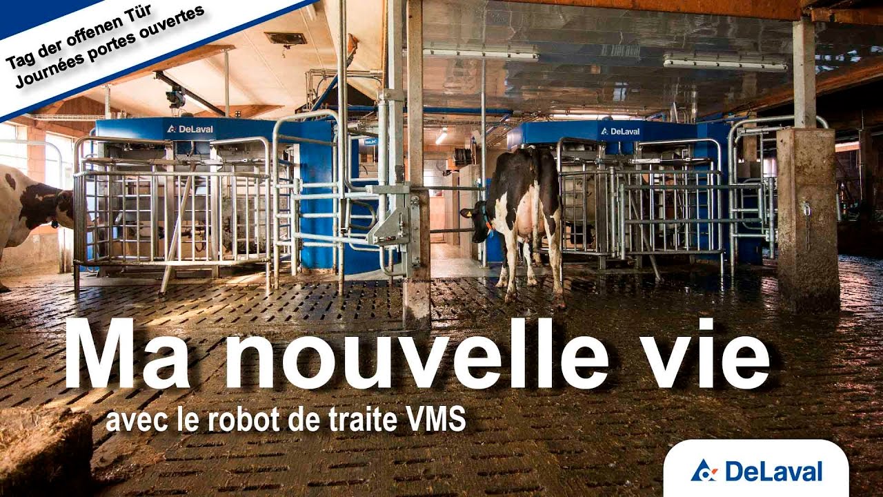 Ma nouvelle vie - avec le robot de traite DeLaval VMS