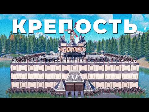 IS it POSSIBLE to build a GIANT HQM FORTRESS SOLO in Rust?