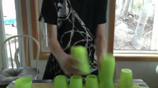speed stacks comp training #2 and how to take logos off your cups