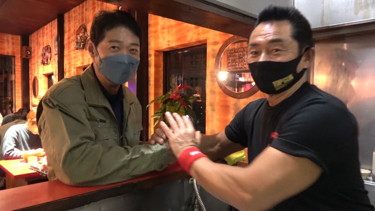 満席行列のデカ盛り男飯！名物大将と握手でパワー注入される福岡最強の食堂｜Japanese Food