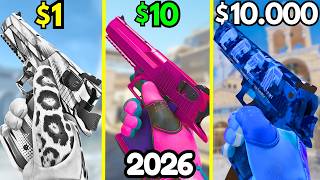 The BEST DEAGLE Skin For EVERY BUDGET (CS2 CHEAP Desert Eagle Skins 2026)