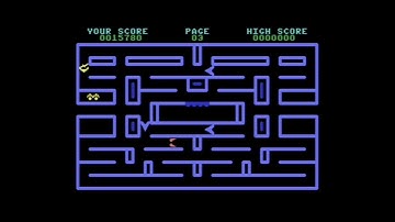 Zappy Zooks Longplay (Commodore 64 Game) - Warning: Contains Flashing Lights!