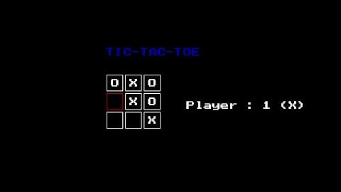 Simple TIC-TAC-TOE in C Graphics!