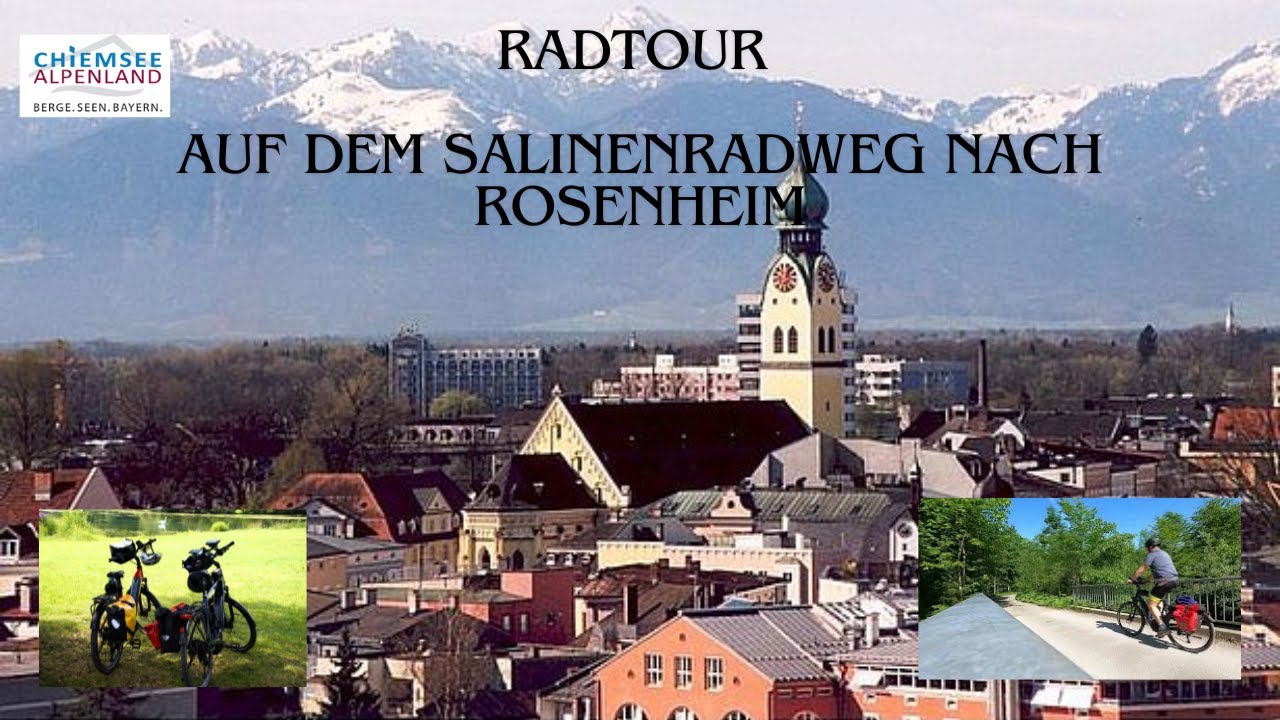 Radtour im Chiemgau: Radtour auf dem Salinenradweg von Bernau nach Rosenheim