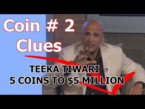 #2 Mystery Coin:TEEKA TIWARI - 5 COINS TO $5 MILLION