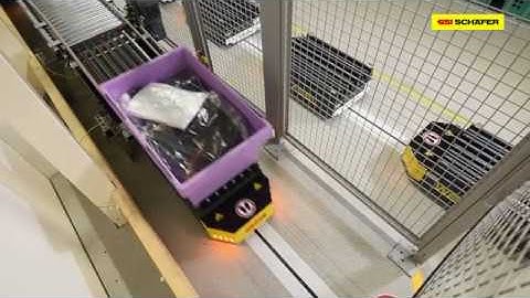 Automated Guided Vehicles: Smart, Intelligent, Flexible | SSI SCHAEFER