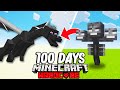 100 Days, But You Shapeshift Into Bosses... Minecraft Hardcore 100 Days