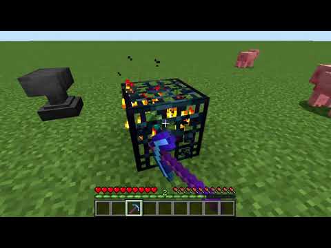 Does Silk Touch work on a monster spawner? | Minecraft Java Edition 1.16.5