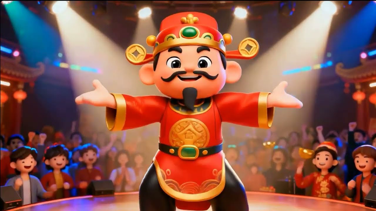 咚咚锵！新年到啦 🎉《恭喜迎新年》一起过好年 ｜Chinese New Year Drum Song 🧧 | Dong Dong Qiang!
