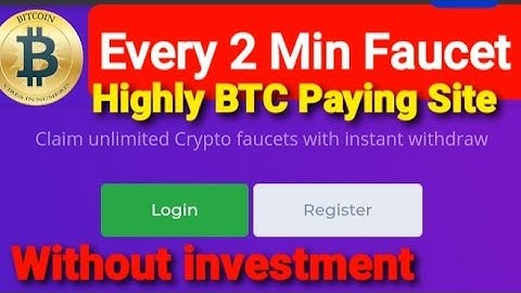 Free bitcoin faucet instant Paying Site 2021🚱Every 2Min Faucet/PTC Ads/More.! Highly Claim Dollars.!