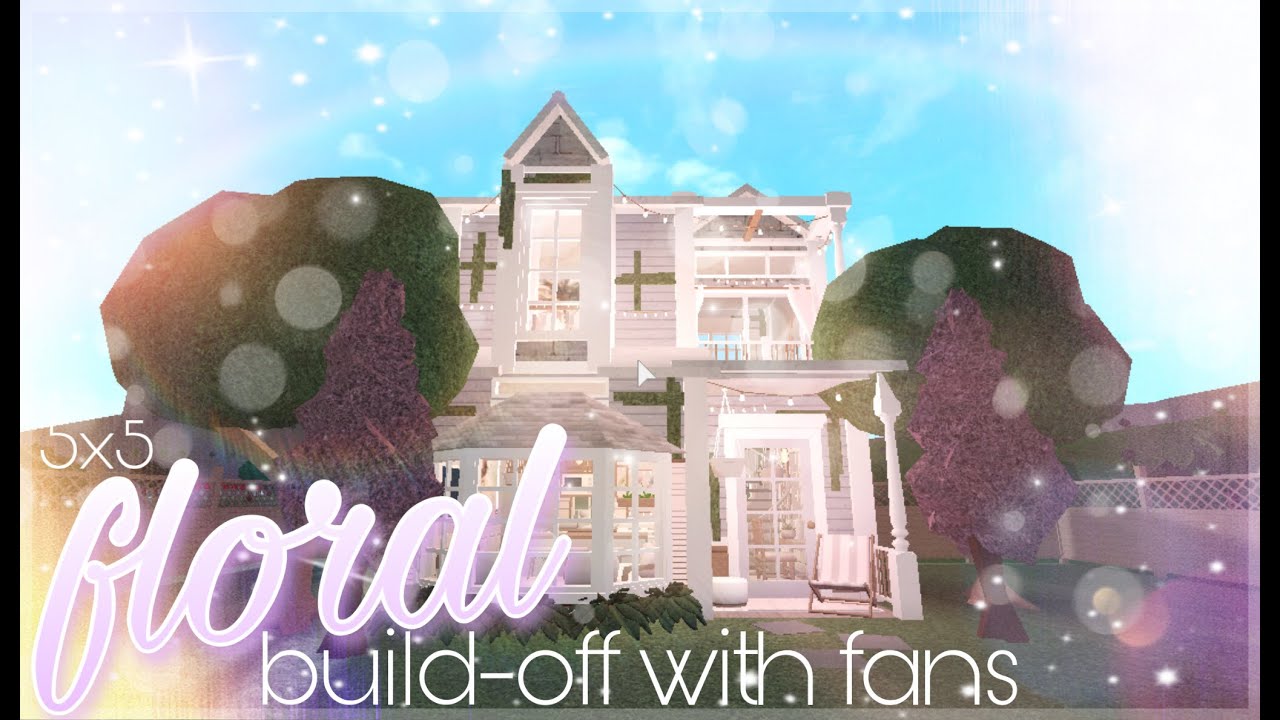 ୨୧ Bloxburg 5x5 Floral Home Build Off With Fans Ii 10k Special ୨୧ Youtube - genderswap challenge roblox amino gardening flower and