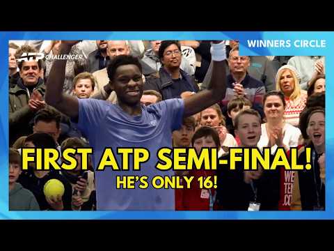 16-Year-Old Moise Kouame Reaches First ATP Semi-Final! | Dream Lille Run Continues
