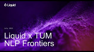 TUM - Advanced NLP (2025) -  LLM Scaling Laws